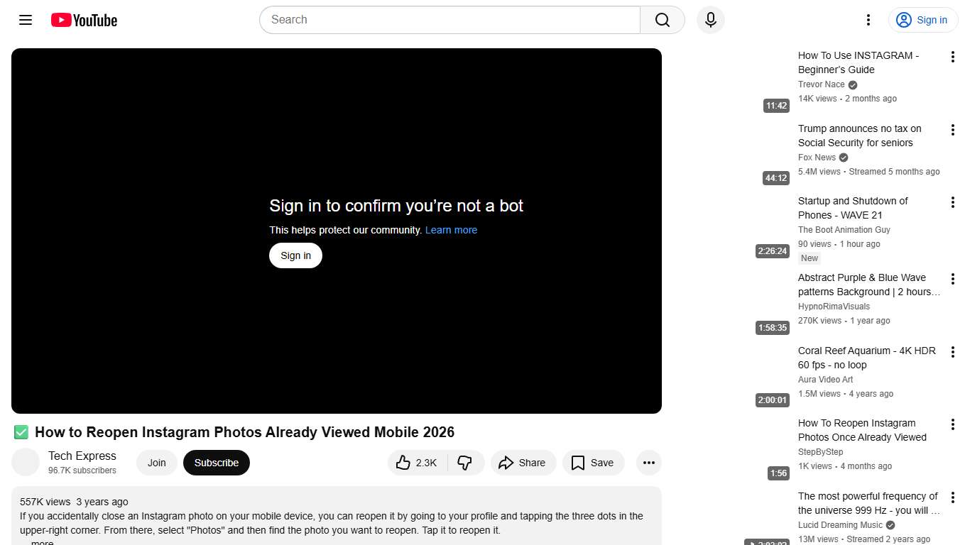 ✅ How to Reopen Instagram Photos Already Viewed Mobile 2026 - YouTube